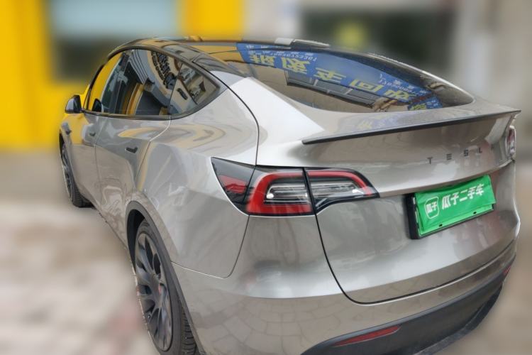 Used Tesla Model Y 2022 Rear-Wheel-Drive Version Rear Left 45 Deg