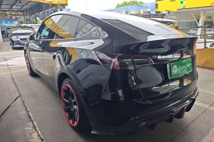 Used Tesla Model Y 2022 Revised Version Rear-Wheel Drive Rear Left 45 Deg