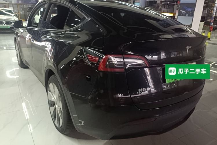 Used Tesla Model Y 2022 Rear-Wheel-Drive Version Rear Left 45 Deg