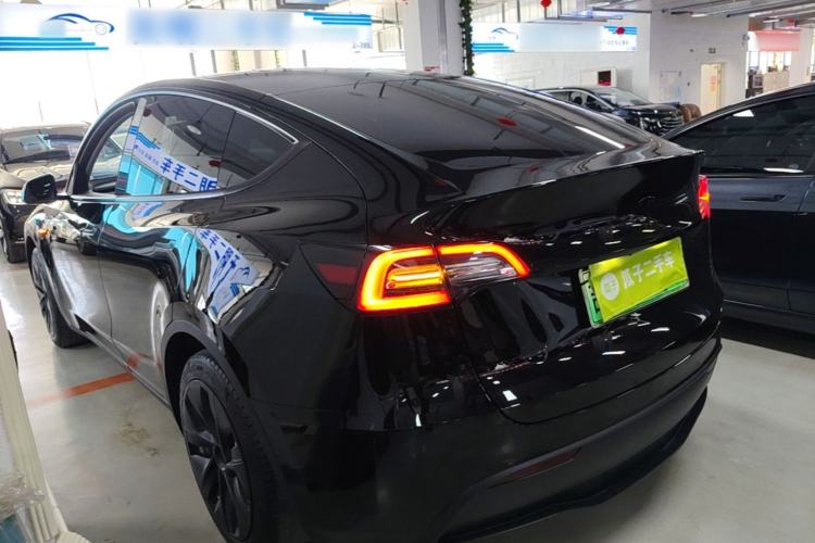 Used Tesla Model Y 2022 Revised Version Rear-Wheel Drive Rear Left 45 Deg