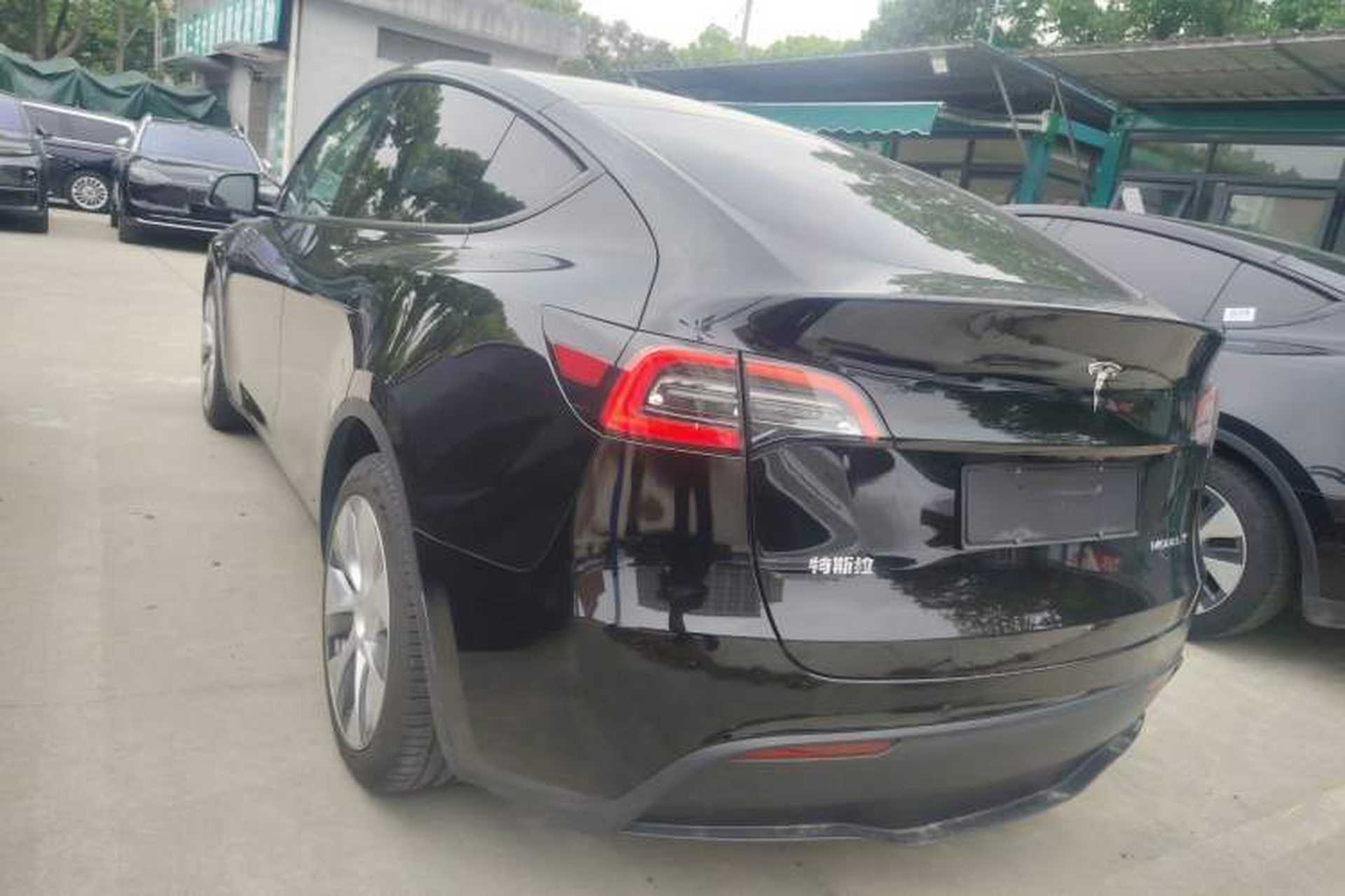 Used Tesla Model Y 2022 Revised Version Rear-Wheel Drive Rear Left 45 Deg