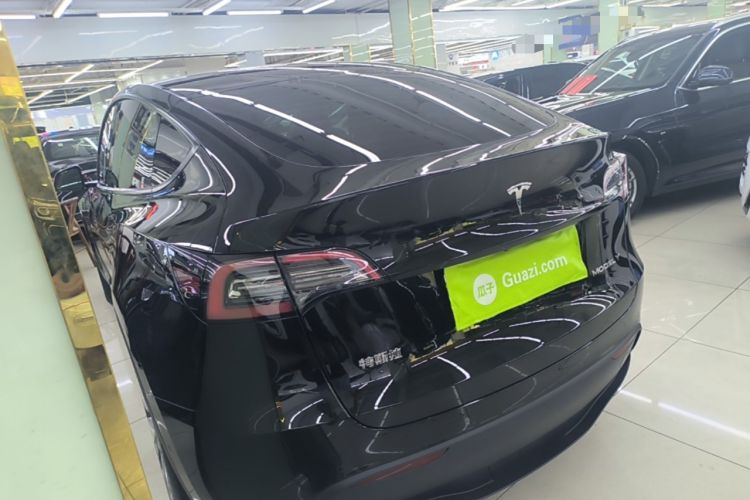 Used Tesla Model Y 2022 Revised Version Rear-Wheel Drive Rear Left 45 Deg