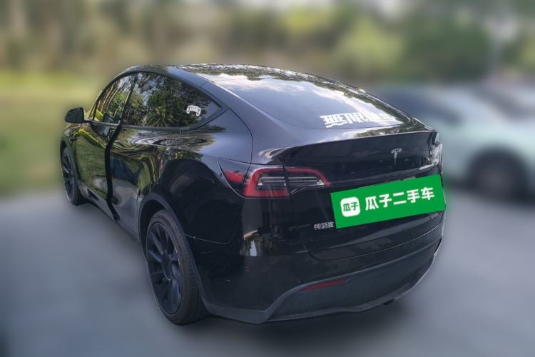 Used Tesla Model Y 2022 Rear-Wheel-Drive Version Rear Left 45 Deg