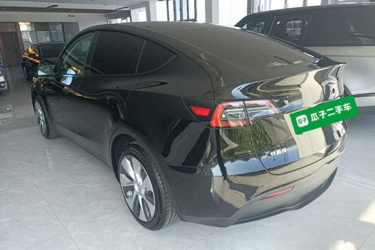 Used Tesla Model Y 2022 Revised Version Long-Range All-Wheel Drive Rear Left 45 Deg