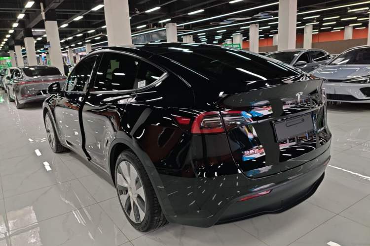 Used Tesla Model Y 2022 Revised Version Rear-Wheel Drive Rear Left 45 Deg