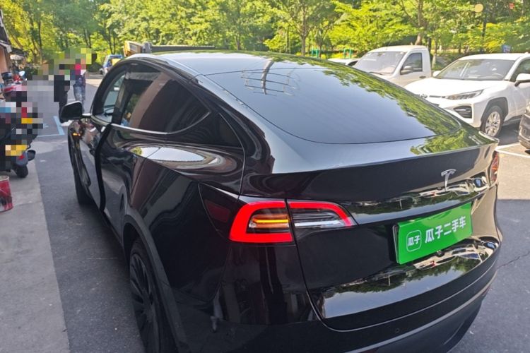 Used Tesla Model Y 2022 Revised Version Rear-Wheel Drive Rear Left 45 Deg