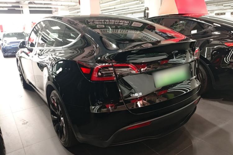 Used Tesla Model Y 2022 Revised Version Rear-Wheel Drive Rear Left 45 Deg