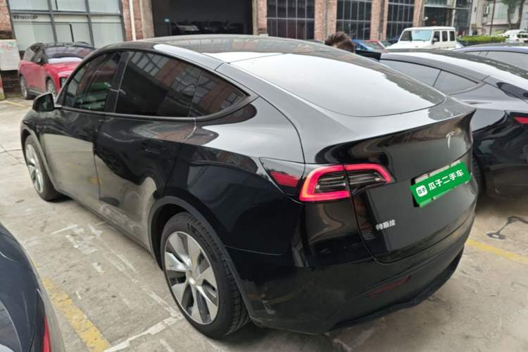 Used Tesla Model Y 2022 Revised Version Rear-Wheel Drive Rear Left 45 Deg