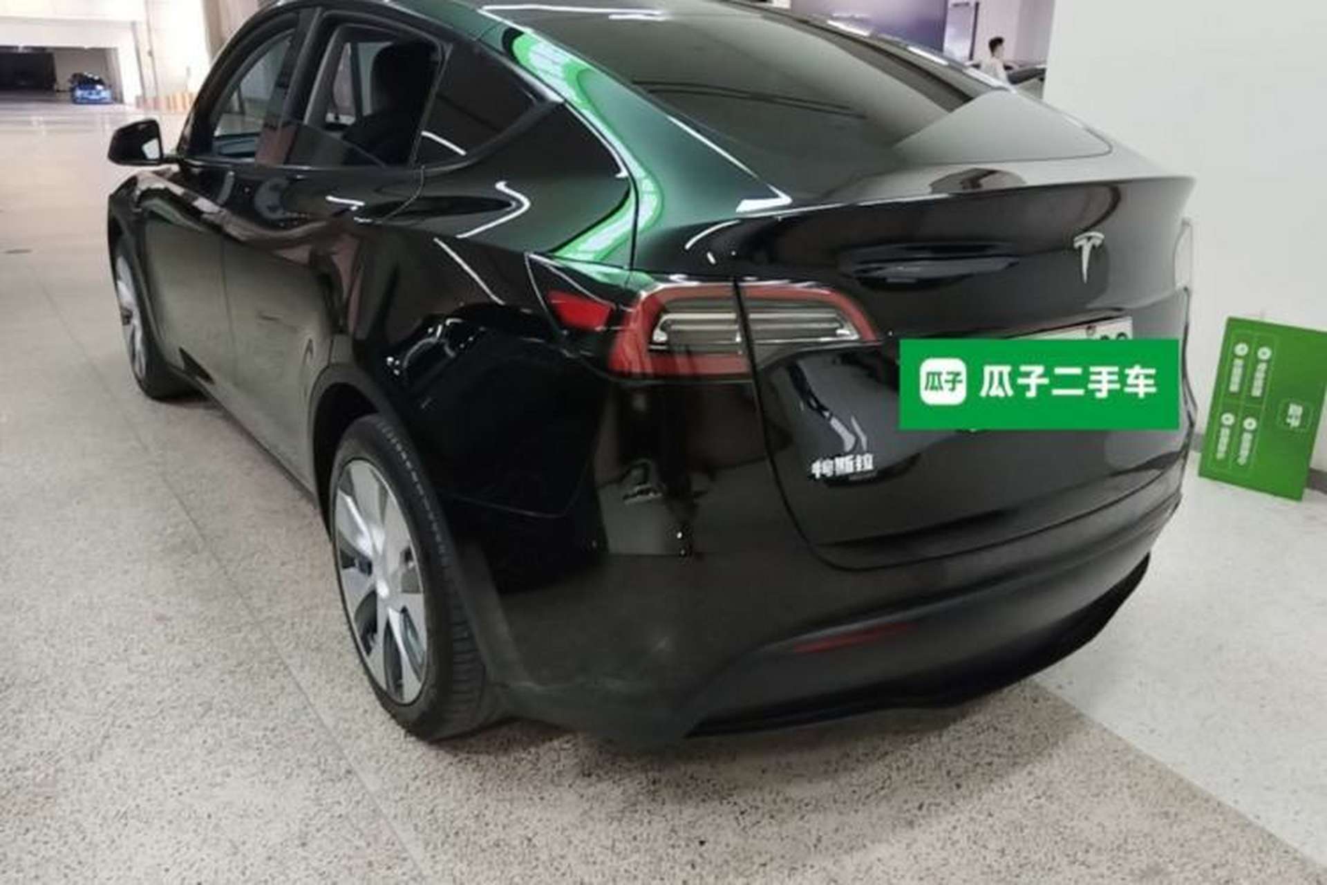 Used Tesla Model Y 2022 Revised Version Rear-Wheel Drive Rear Left 45 Deg