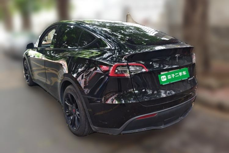 Used Tesla Model Y 2022 Rear-Wheel-Drive Version Rear Left 45 Deg