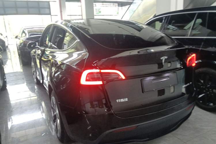 Used Tesla Model Y 2022 Revised Version Rear-Wheel Drive Rear Left 45 Deg
