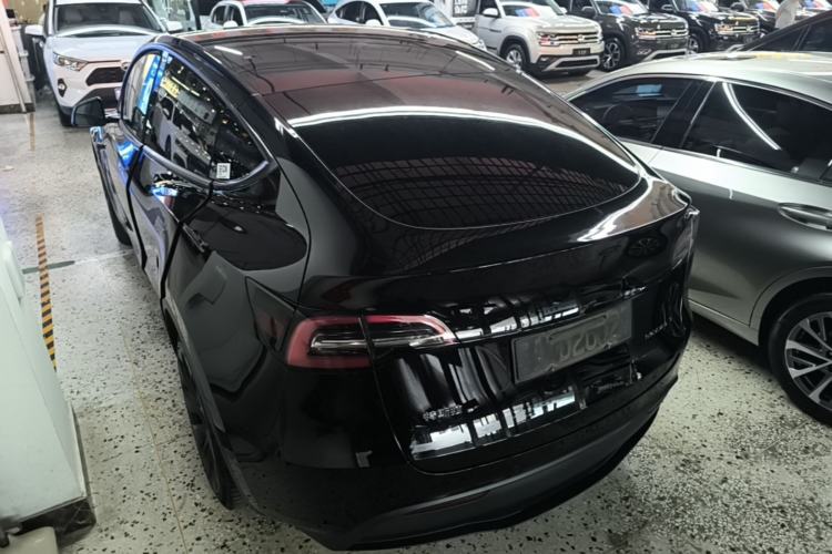 Used Tesla Model Y 2022 Revised Version Rear-Wheel Drive Rear Left 45 Deg