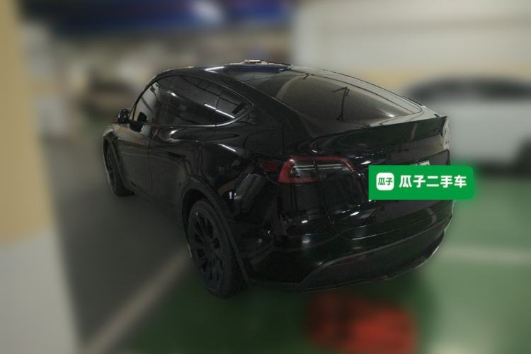Used Tesla Model Y 2022 Long-Range All-Wheel-Drive Version Rear Left 45 Deg