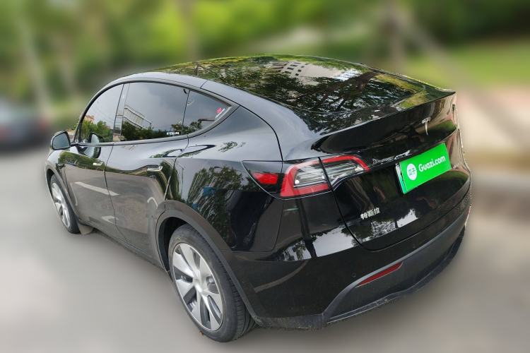 Used Tesla Model Y 2022 Rear-Wheel-Drive Version Rear Left 45 Deg