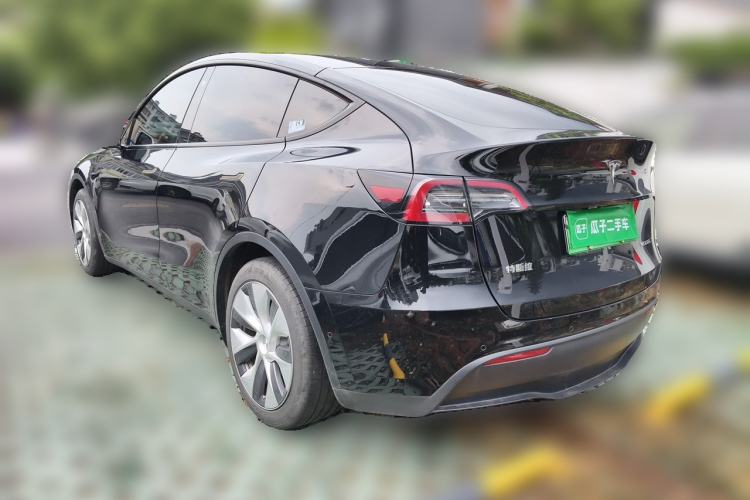 Used Tesla Model Y 2022 Revised Version Rear-Wheel Drive Rear Left 45 Deg
