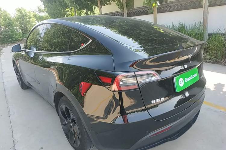 Used Tesla Model Y 2022 Revised Version Rear-Wheel Drive Rear Left 45 Deg