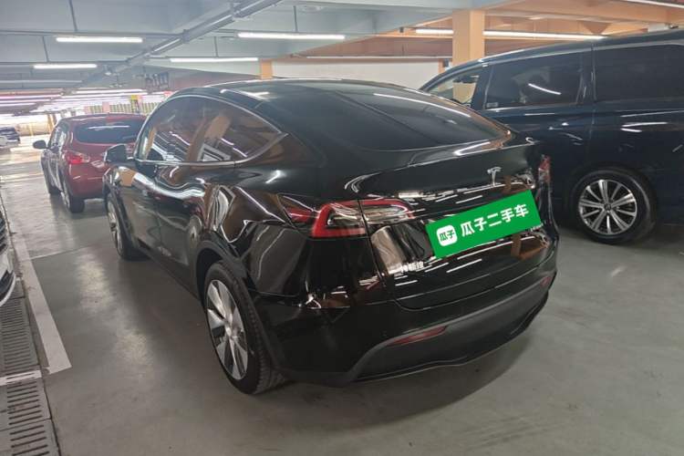 Used Tesla Model Y 2022 Revised Version Rear-Wheel Drive Rear Left 45 Deg