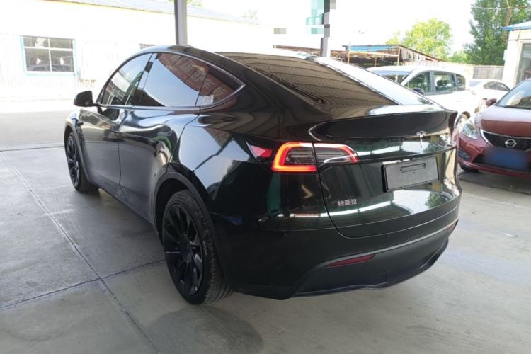 Used Tesla Model Y 2022 Revised Version Long-Range All-Wheel Drive Rear Left 45 Deg