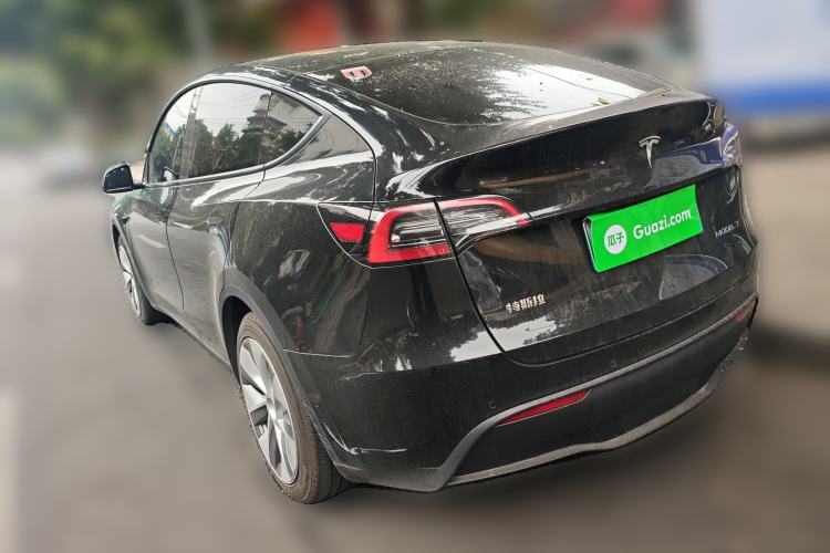 Used Tesla Model Y 2022 Rear-Wheel-Drive Version Rear Left 45 Deg