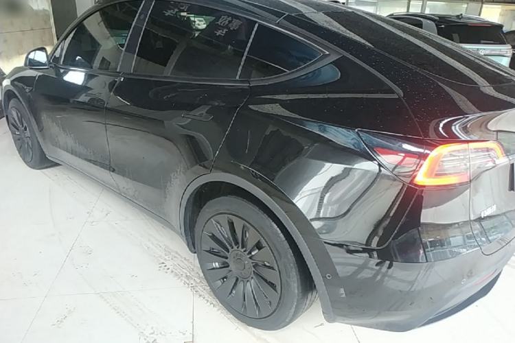Used Tesla Model Y 2022 Revised Version Rear-Wheel Drive Rear Left 45 Deg