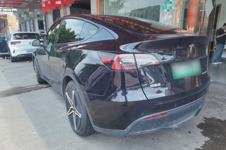 Used Tesla Model Y 2022 Revised Version Rear-Wheel Drive Rear Left 45 Deg