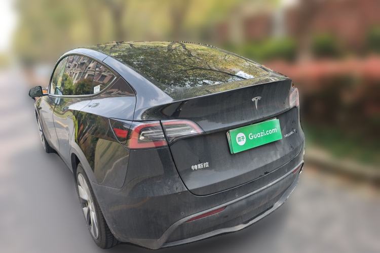 Used Tesla Model Y 2022 Rear-Wheel-Drive Version Rear Left 45 Deg