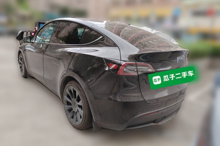 Used Tesla Model Y 2022 Rear-Wheel-Drive Version Rear Left 45 Deg