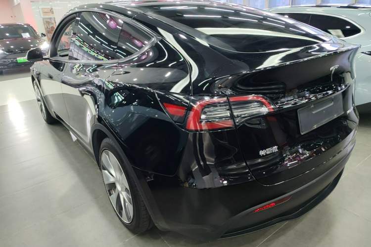 Used Tesla Model Y 2022 Revised Version Rear-Wheel Drive Rear Left 45 Deg