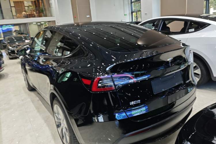 Used Tesla Model Y 2022 Revised Version Rear-Wheel Drive Rear Left 45 Deg
