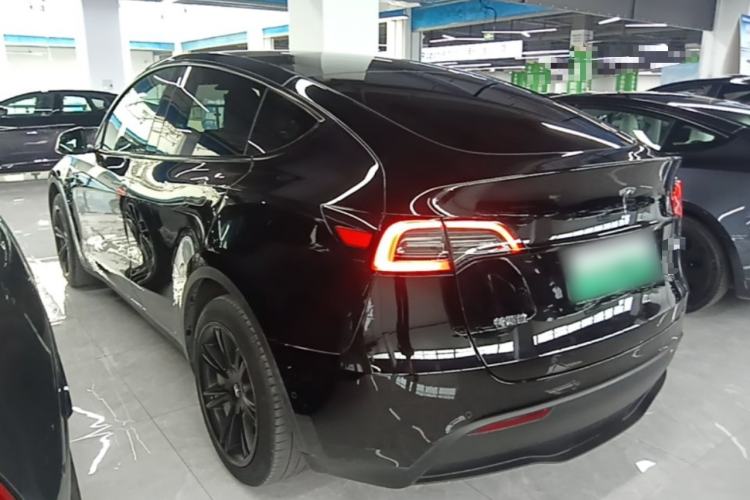 Used Tesla Model Y 2022 Revised Version Rear-Wheel Drive Rear Left 45 Deg