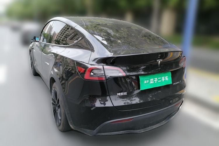 Used Tesla Model Y 2022 Revised Version Rear-Wheel Drive Rear Left 45 Deg