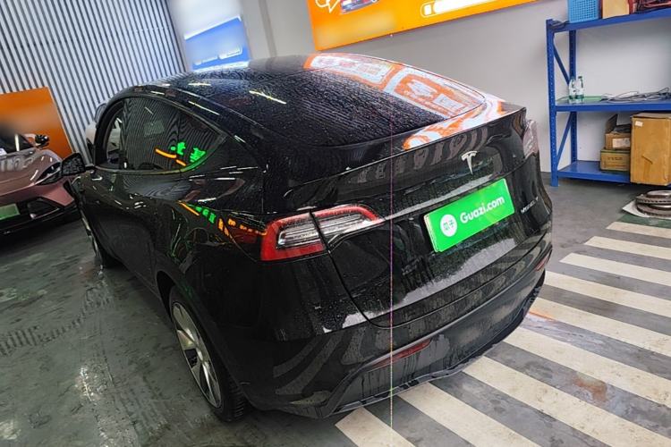 Used Tesla Model Y 2022 Revised Version Rear-Wheel Drive Rear Left 45 Deg