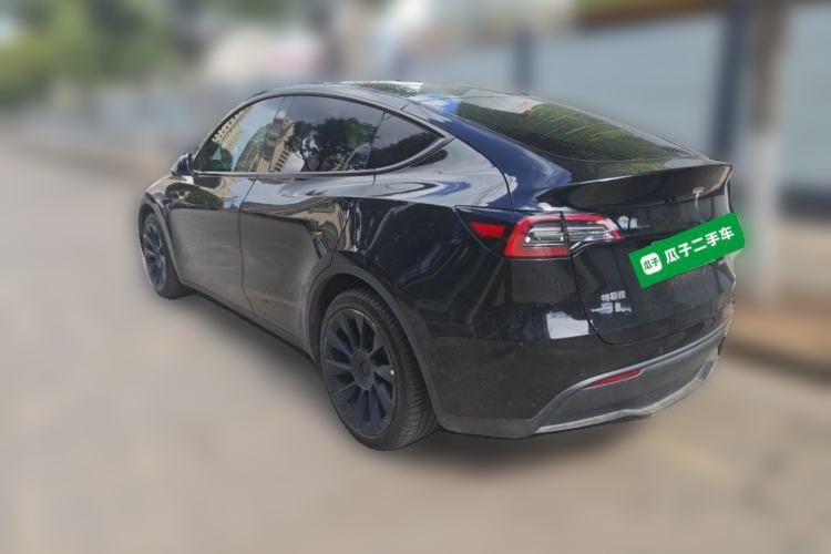 Used Tesla Model Y 2022 Revised Version Rear-Wheel Drive Rear Left 45 Deg
