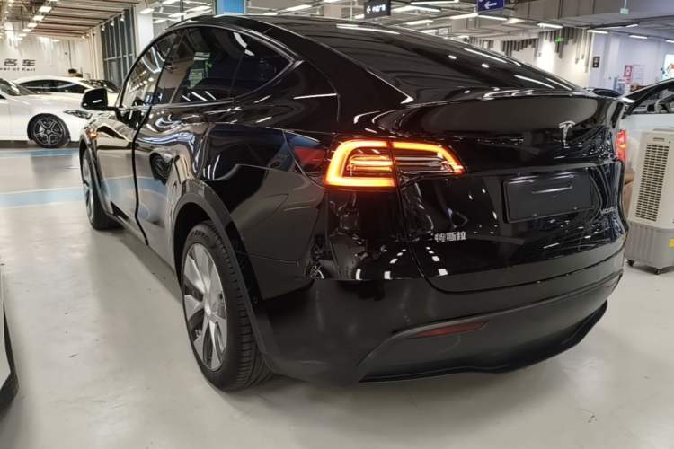 Used Tesla Model Y 2022 Revised Version Rear-Wheel Drive Rear Left 45 Deg