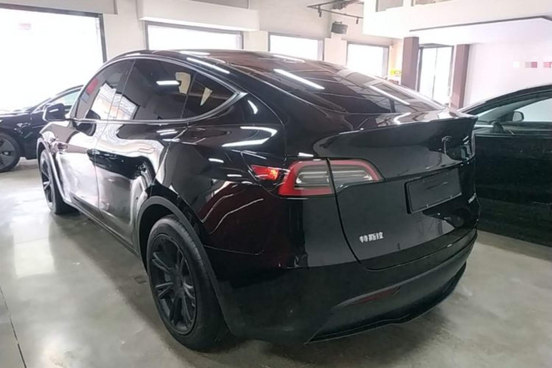 Used Tesla Model Y 2022 Revised Version Rear-Wheel Drive Rear Left 45 Deg