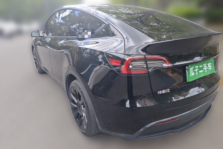 Used Tesla Model Y 2022 Revised Version Long-Range All-Wheel Drive Rear Left 45 Deg