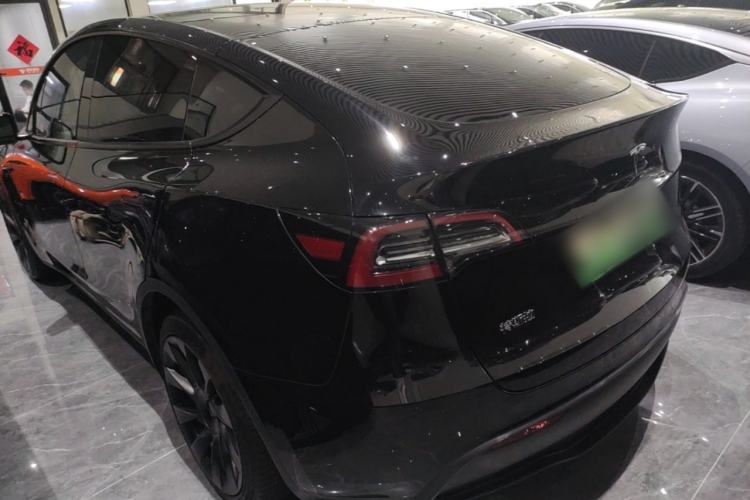 Used Tesla Model Y 2022 Revised Version Rear-Wheel Drive Rear Left 45 Deg