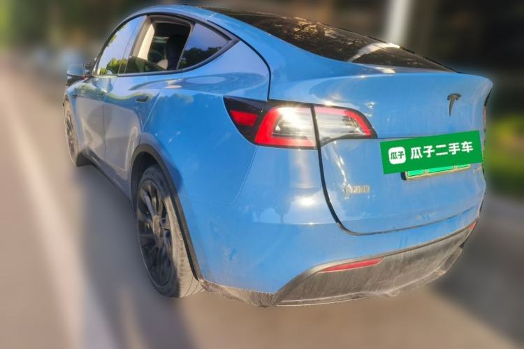 Used Tesla Model Y 2022 Rear-Wheel-Drive Version Rear Left 45 Deg