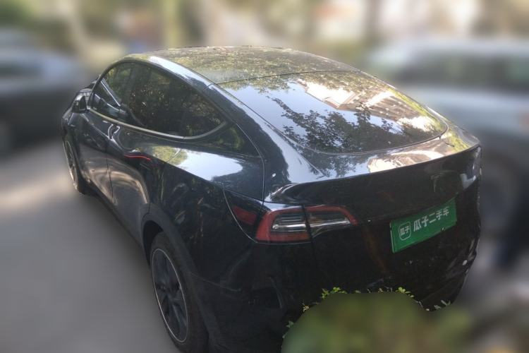 Used Tesla Model Y 2022 Revised Version Rear-Wheel Drive Rear Left 45 Deg