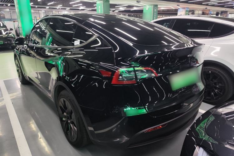 Used Tesla Model Y 2022 Rear-Wheel-Drive Version Rear Left 45 Deg