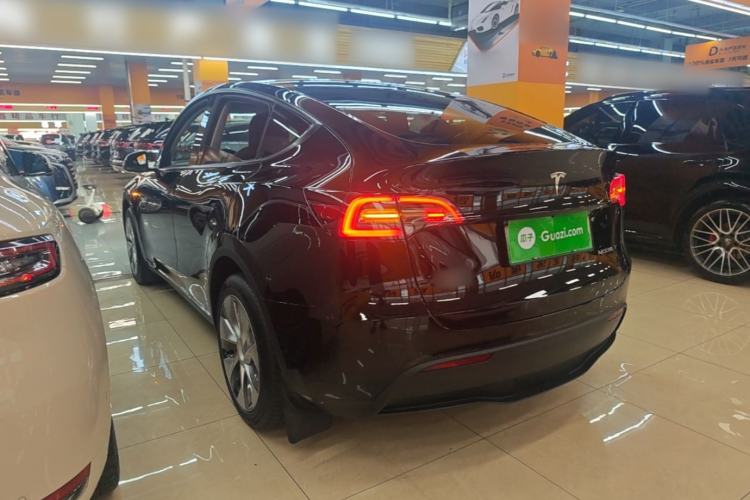 Used Tesla Model Y 2022 Revised Version Long-Range All-Wheel Drive Rear Left 45 Deg