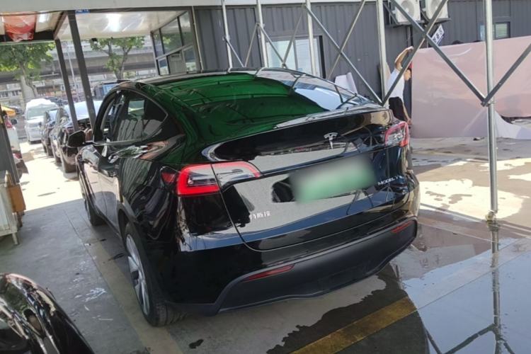 Used Tesla Model Y 2022 Revised Version Rear-Wheel Drive Rear Left 45 Deg