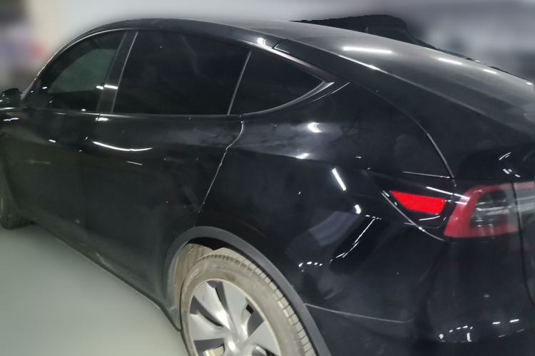 Used Tesla Model Y 2022 Revised Version Rear-Wheel Drive Rear Left 45 Deg