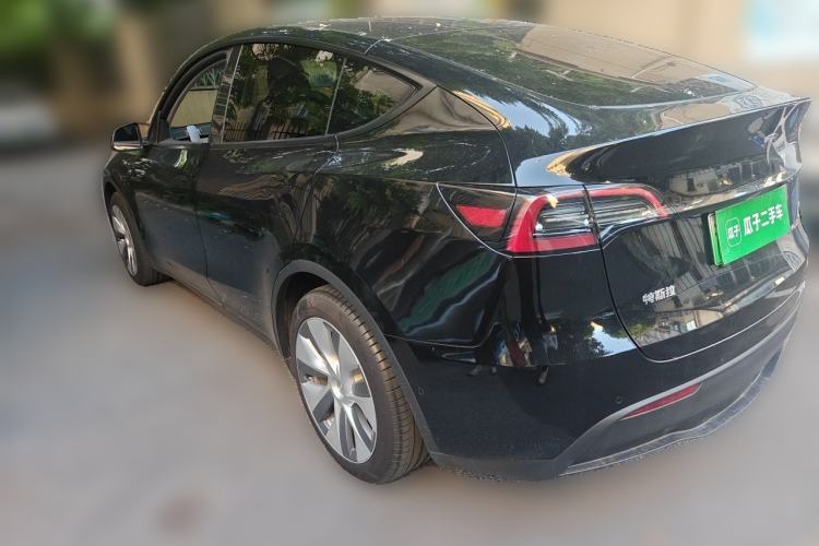 Used Tesla Model Y 2022 Revised Version Rear-Wheel Drive Rear Left 45 Deg