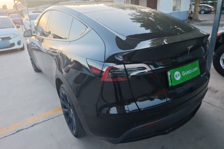 Used Tesla Model Y 2022 Revised Version Long-Range All-Wheel Drive Rear Left 45 Deg