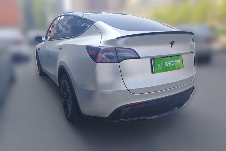 Used Tesla Model Y 2022 Revised Version Rear-Wheel Drive Rear Left 45 Deg