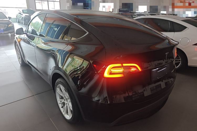 Used Tesla Model Y 2022 Long-Range All-Wheel-Drive Version Rear Left 45 Deg