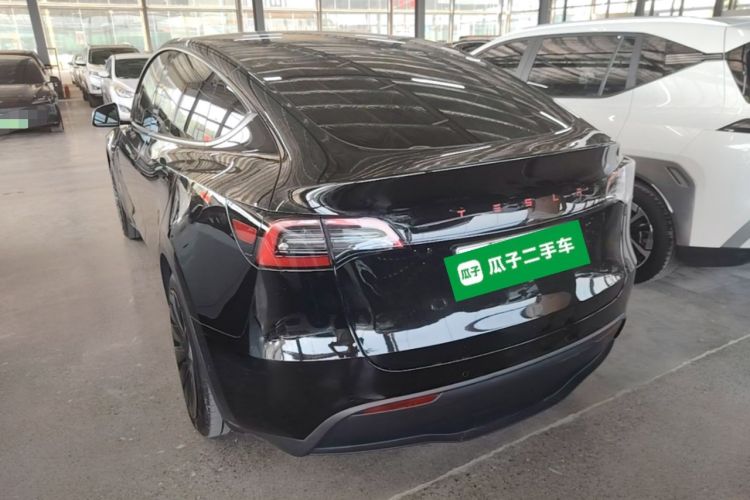 Used Tesla Model Y 2022 Revised Version Rear-Wheel Drive Rear Left 45 Deg