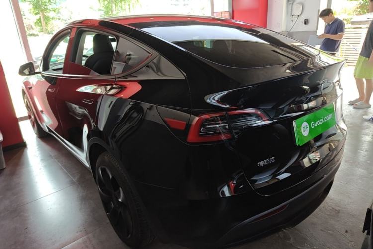 Used Tesla Model Y 2022 Revised Version Rear-Wheel Drive Rear Left 45 Deg