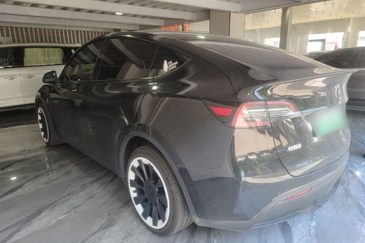 Used Tesla Model Y 2022 Revised Version Long-Range All-Wheel Drive Rear Left 45 Deg